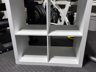 4 Cube Shelf Newly Painted!