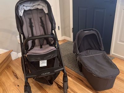 Nuna Mixx and bassinet