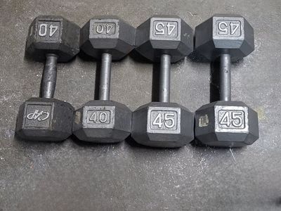 dumbbells 170 pounds