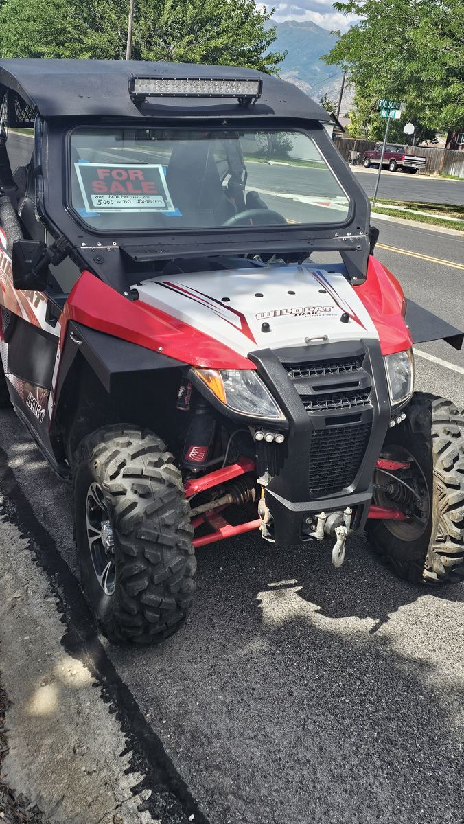 2015 Artic Cat trail 700 50" sxs