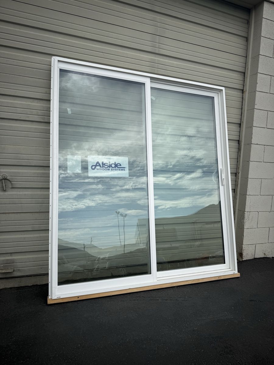 New Alside patio sliding door