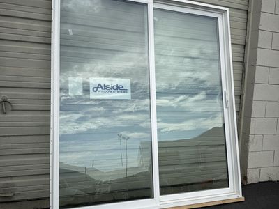 New Alside patio sliding door