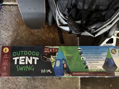 Outdoor Teepee Tent Swing