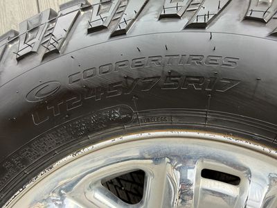 245/75/R17 Cooper Discoverer ATP $925.00