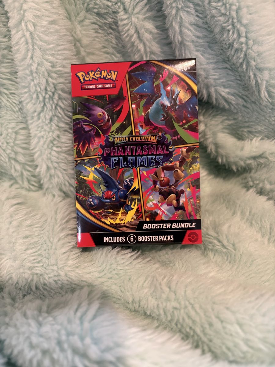 Pokemon Phantasmal Flames TCG Bundle Sealed 6 Pack Booster