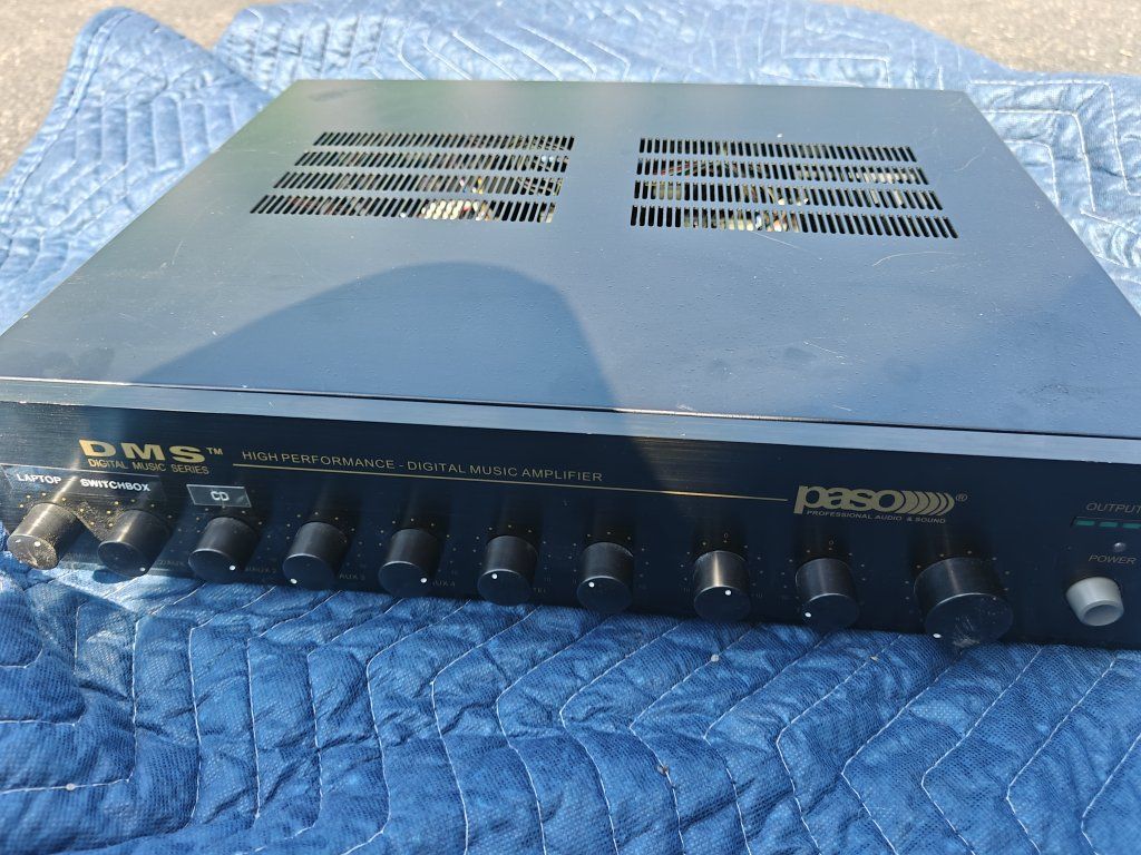 Paso DMS-1060 High Performance Digital Music Amplifier - Professional Audio & Sound