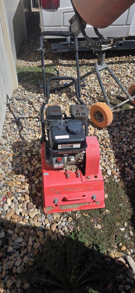 Plate Compactor Construction Tamper Gas Powered