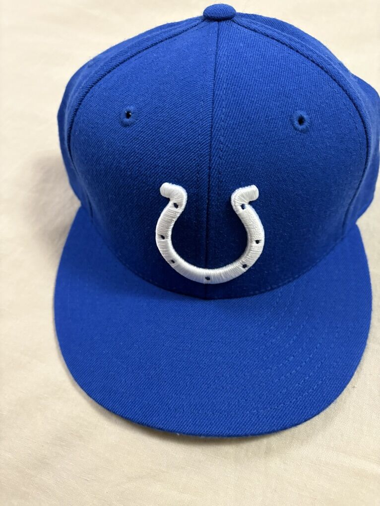 New Fitted Indianapolis Colts Hat 7 3/8