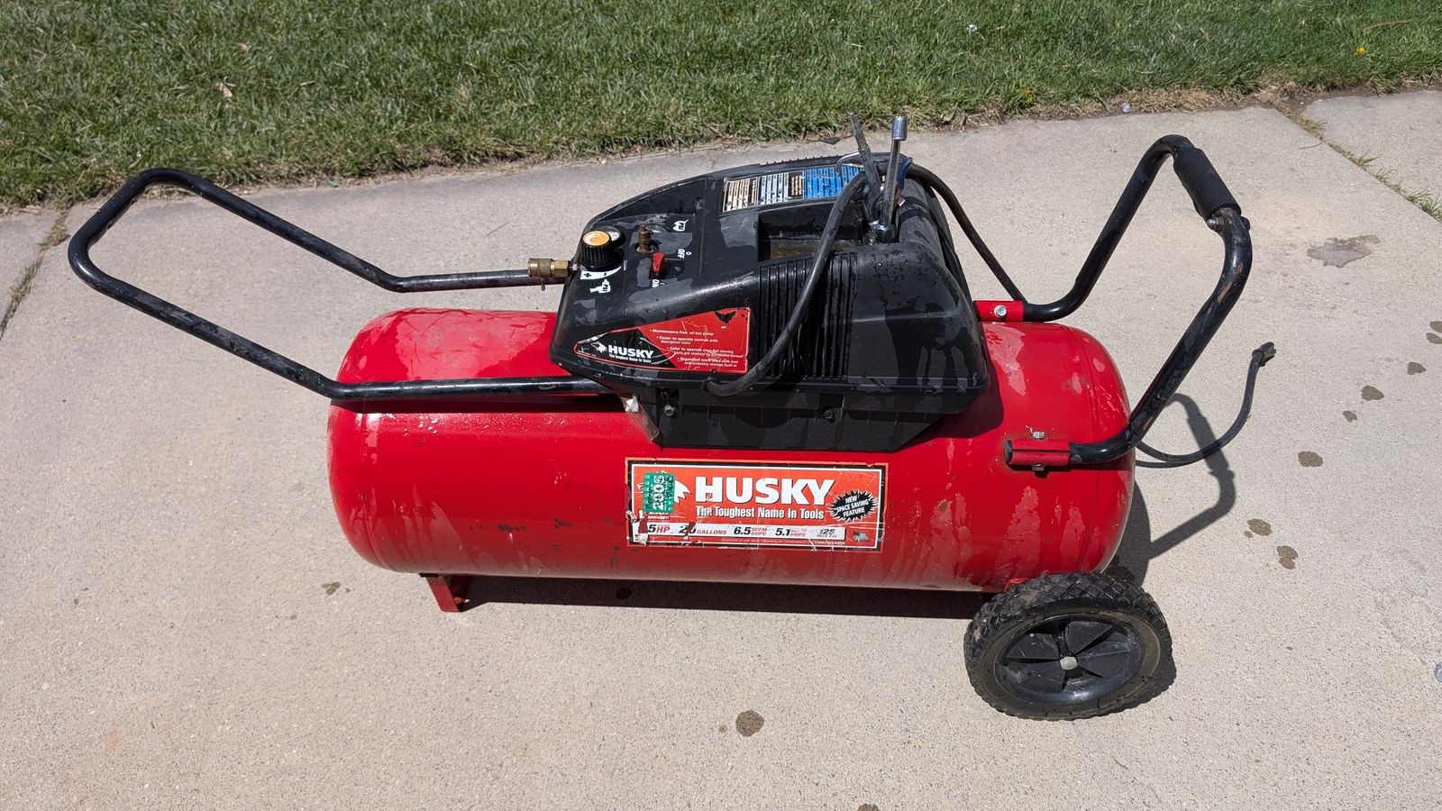 Husky 26 Gallon Air Compressor