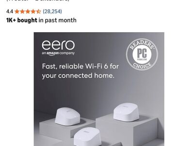 *Brand New* Amazon eero 6 mesh wifi system
