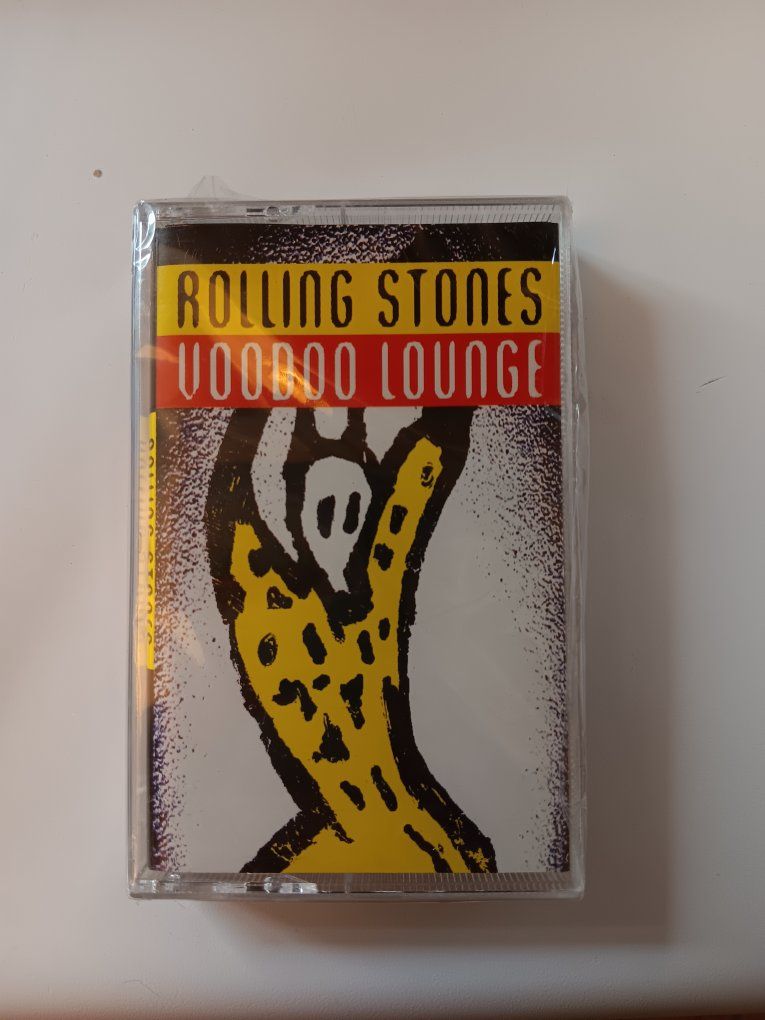 The Rolling Stones Voodoo Lounge Cassette Tape Virgin 1994 Rock Music