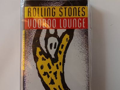 The Rolling Stones Voodoo Lounge Cassette Tape Virgin 1994 Rock Music