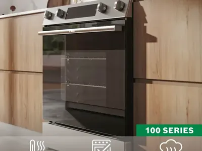 BOSCH 100 SERIES ELECTRIC RANGE!!! FACTORY WARRANTY!!!! OPEN BOX OR FLOOR MODEL