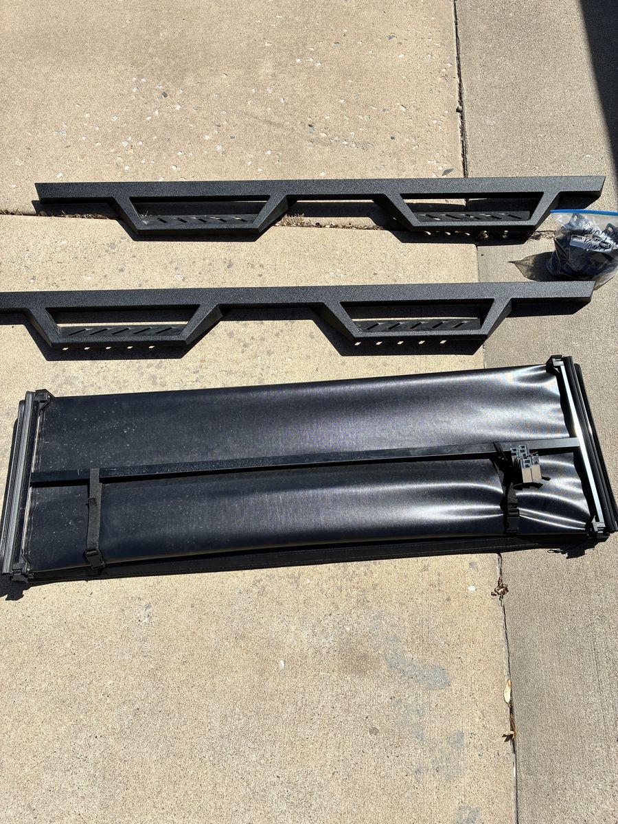 Truck Cover and Steps