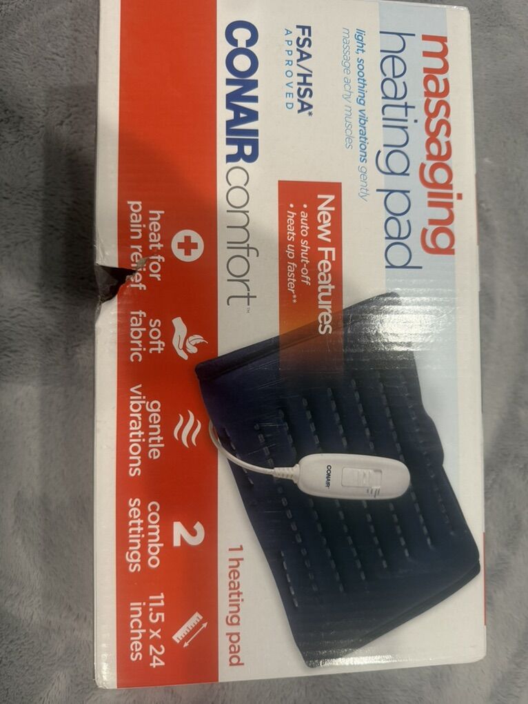 Conair Heating And Massaging Pad