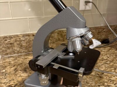 Vintage leitz microscope
