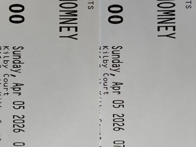 Ritt Momney Tonight Kilby Court
2 Hard Tickets in