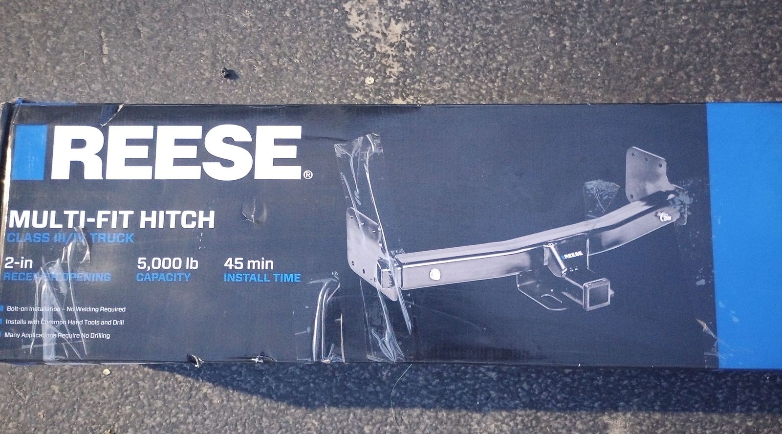 NEW REESE MULTI-FIT HITCH for 1988-2007 Chevy, Dodge, Ford, GMC
