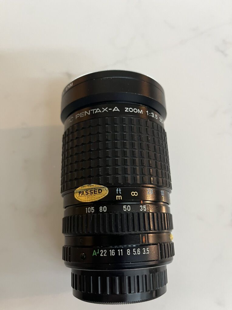 Pentax SMC A 35-105mm f3.5 Lens