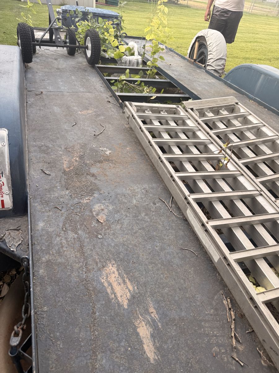 For sale Car Hauling Double Axel Trailer