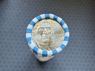 New Uncirculated 1776-2026 Jefferson Liberty Quinncentennial Nickel