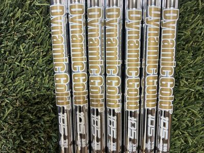 New Shafts True Temper Dynamic Gold 105X Flex 4-pw