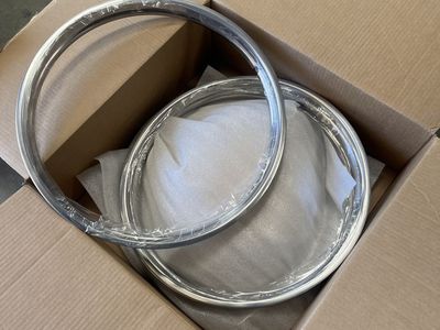 New 20” trim rings set 4 detroit steel