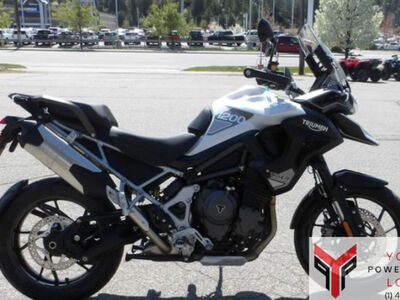 2025 Triumph Tiger 1200 GT Pro Snowdonia White