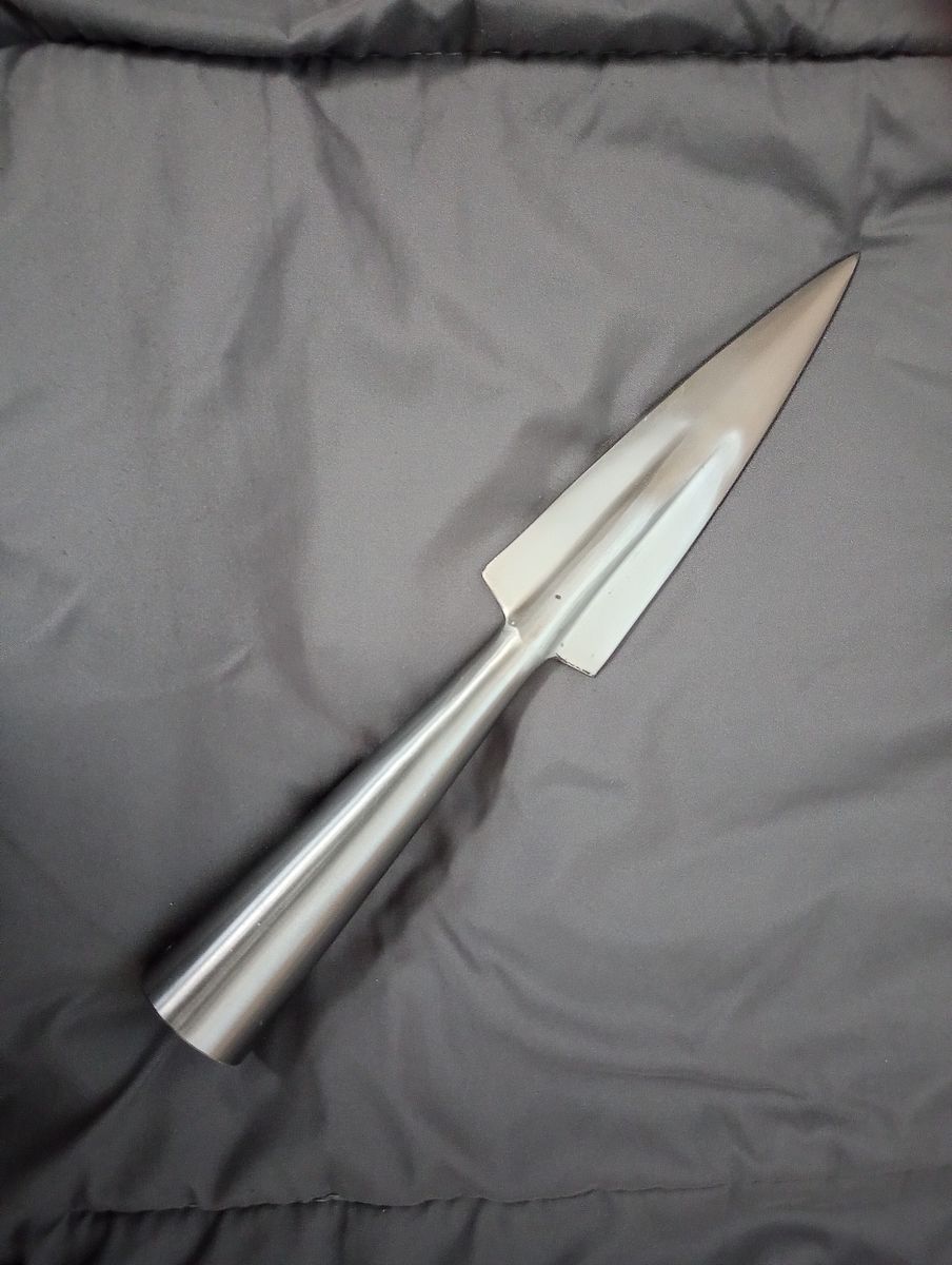 High Carbon Tempered Steel Tactical Throwing Spear Head