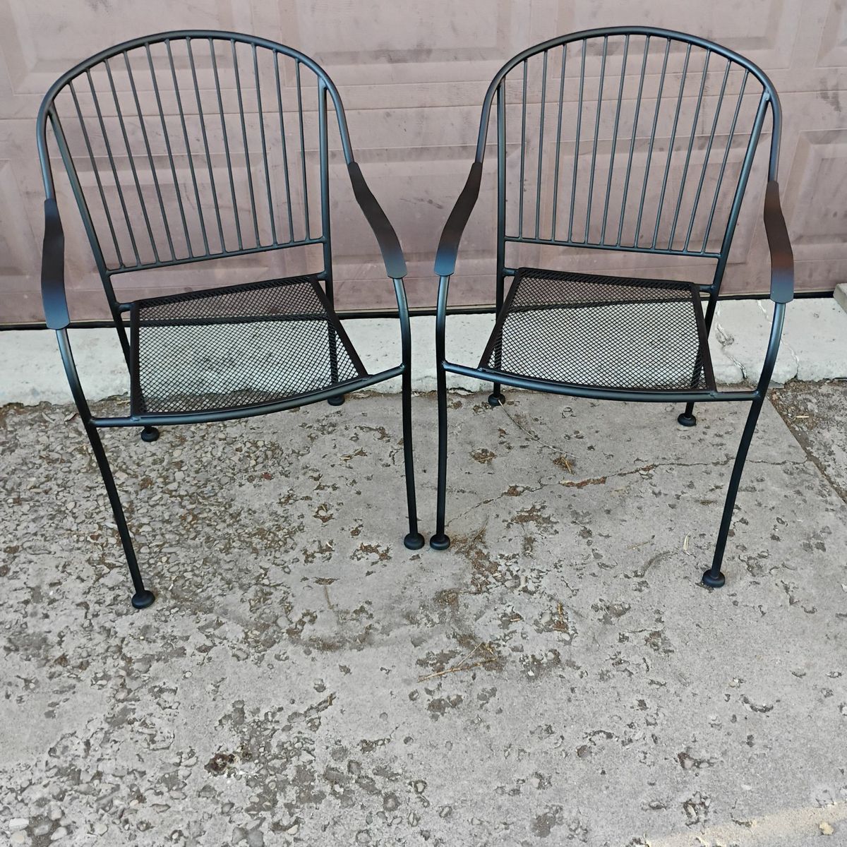 Wrought Iron Chairs Set Of 2, Choice of Cushions
