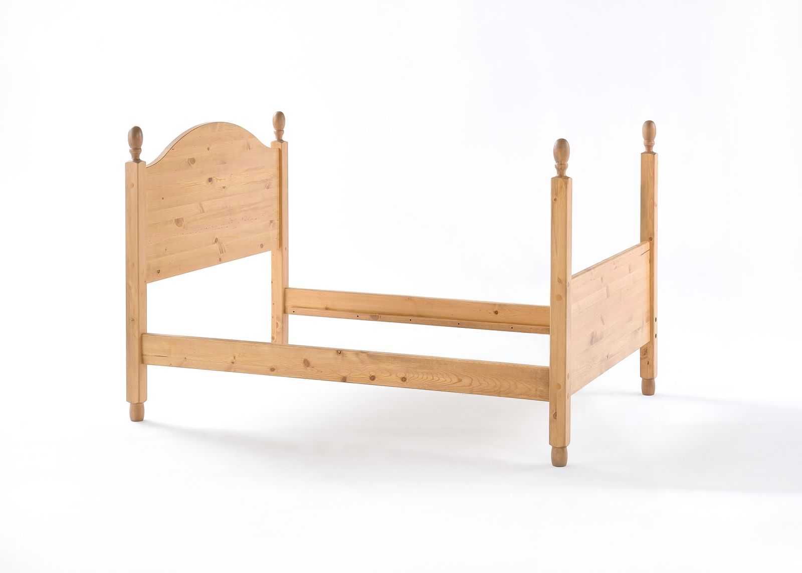 Solid wood Full bed frame