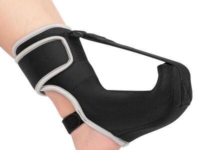 NEW Plantar Fasciitis Night Splint: Upgraded Plantar Fasciitis Sock for Achilles Tendonitis Pain Relief and Healing (Small)