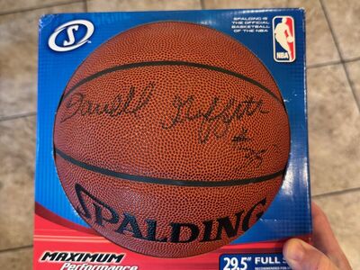 Darrell Griffith Autographed Spalding NBA Basketball – Utah Jazz Legend