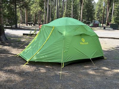 Marmot Limestone 4P Camping Tent - Green 4 person