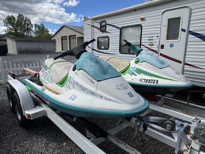 1994 & 1995 Sea-Doo SPX Jet Skis & 4 place trailer