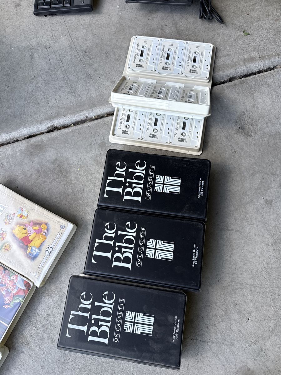 The Bible on Cassette King James Version - Old & New Testament Audio Cassette Set