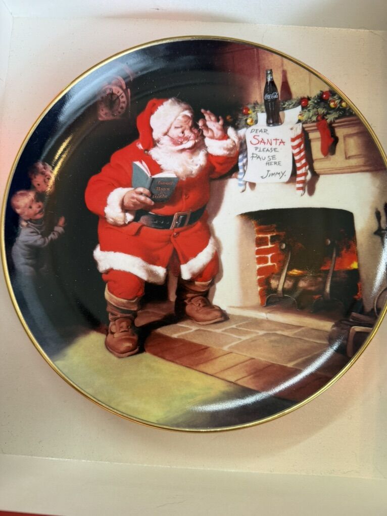 Coca-cola Collectable Plate