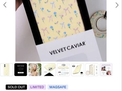 Velvet Caviar Buttercup Bows iPhone 16 Pro MagSafe Phone Case