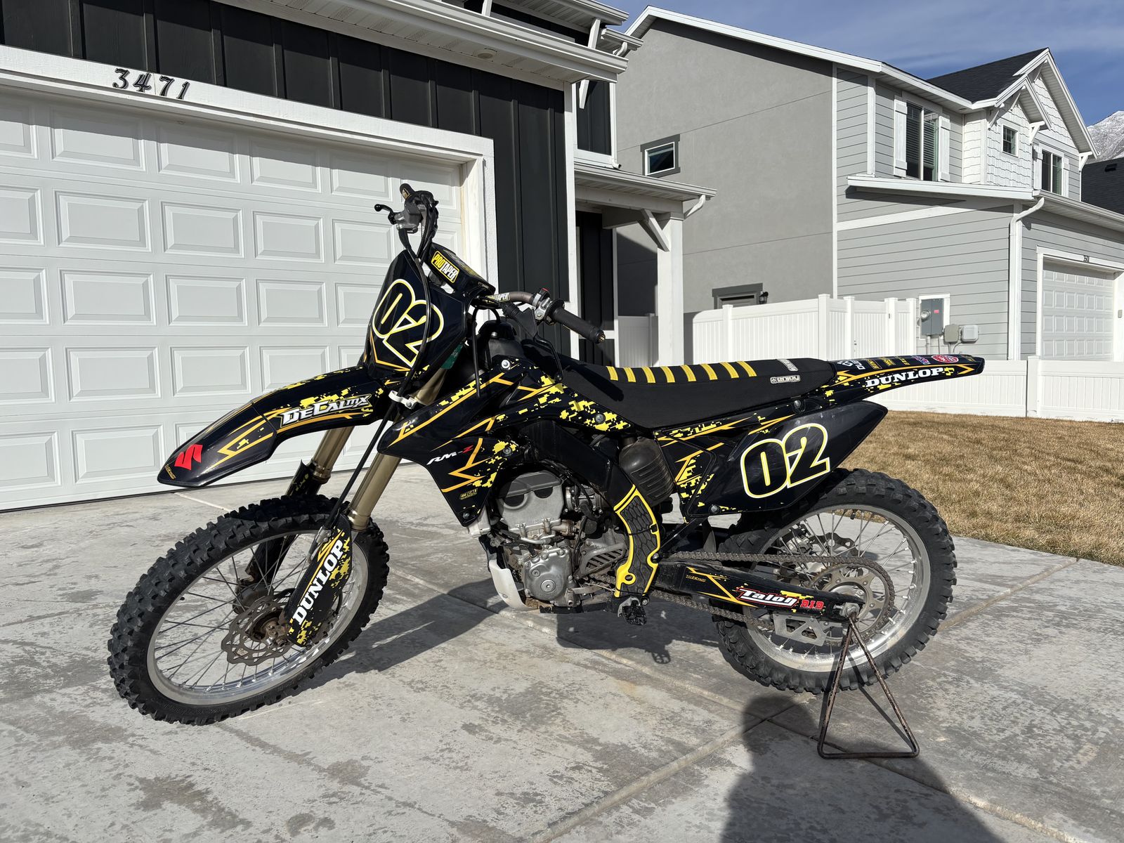 2012 RMZ250F Fuel Injected