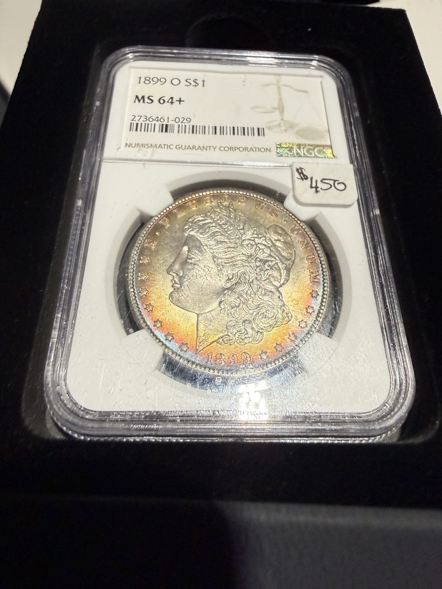 1899-O MORGAN TONNER SILVER DOLLAR MS 64+