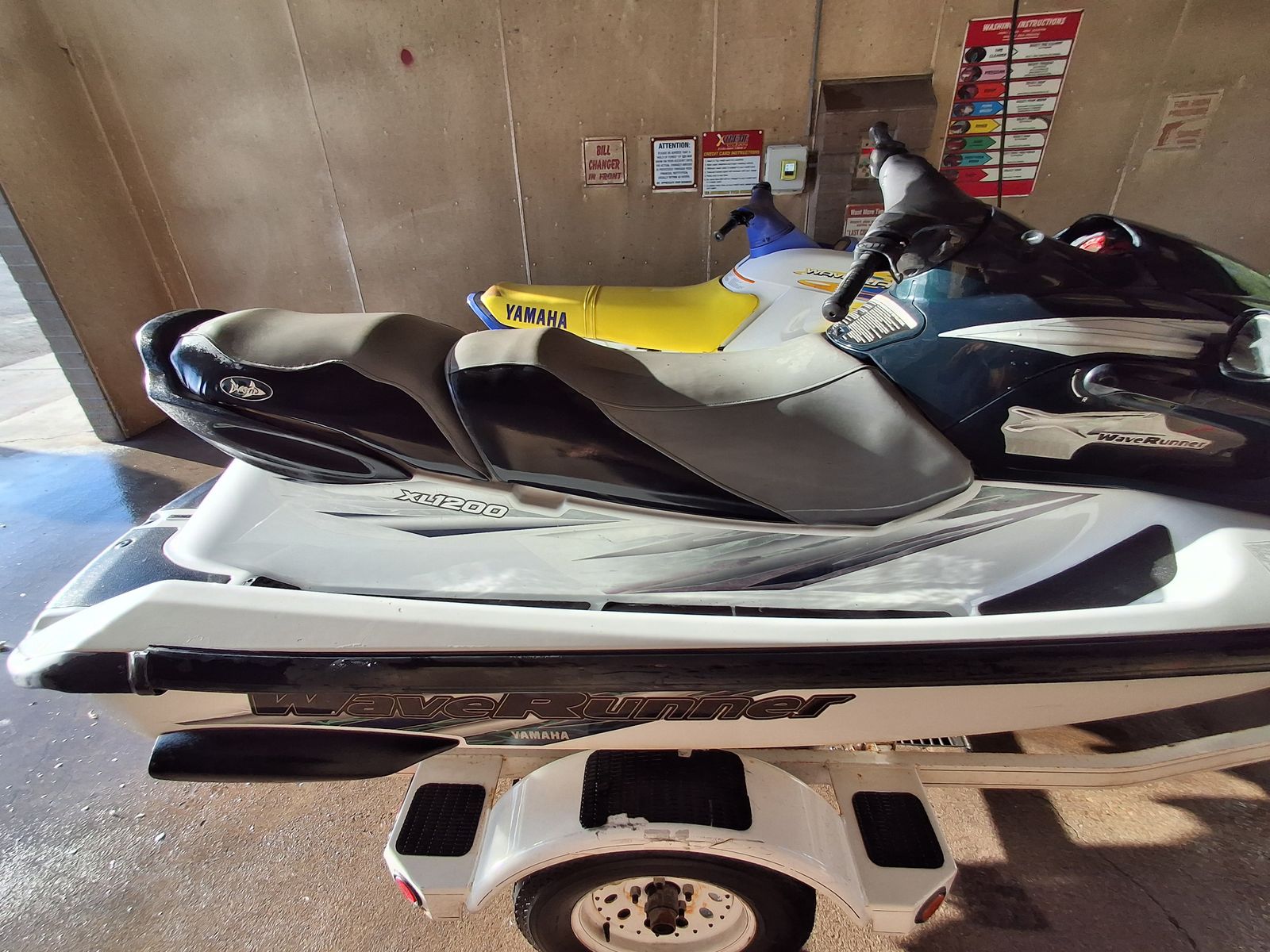 Yamahas 1200xlt and waveraider 701