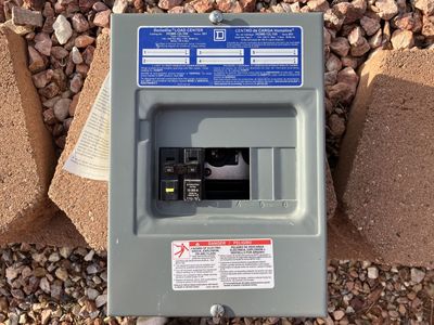Square D 50 AMP GFCI and Electrical Box