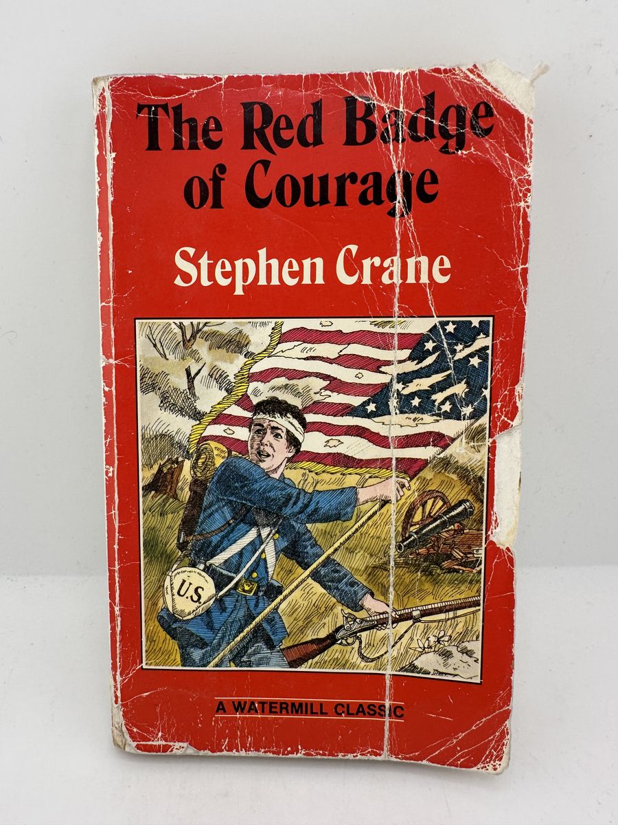The Red Badge of Courage Stephen Crane Paperback Watermill Classic Vintage 1981