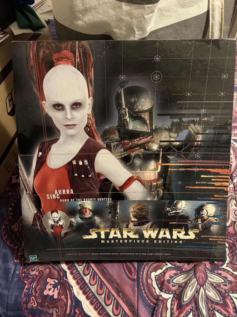STAR WARS Masterpiece Edition Aurra Sing Dawn of the Bounty Hunters Box Set