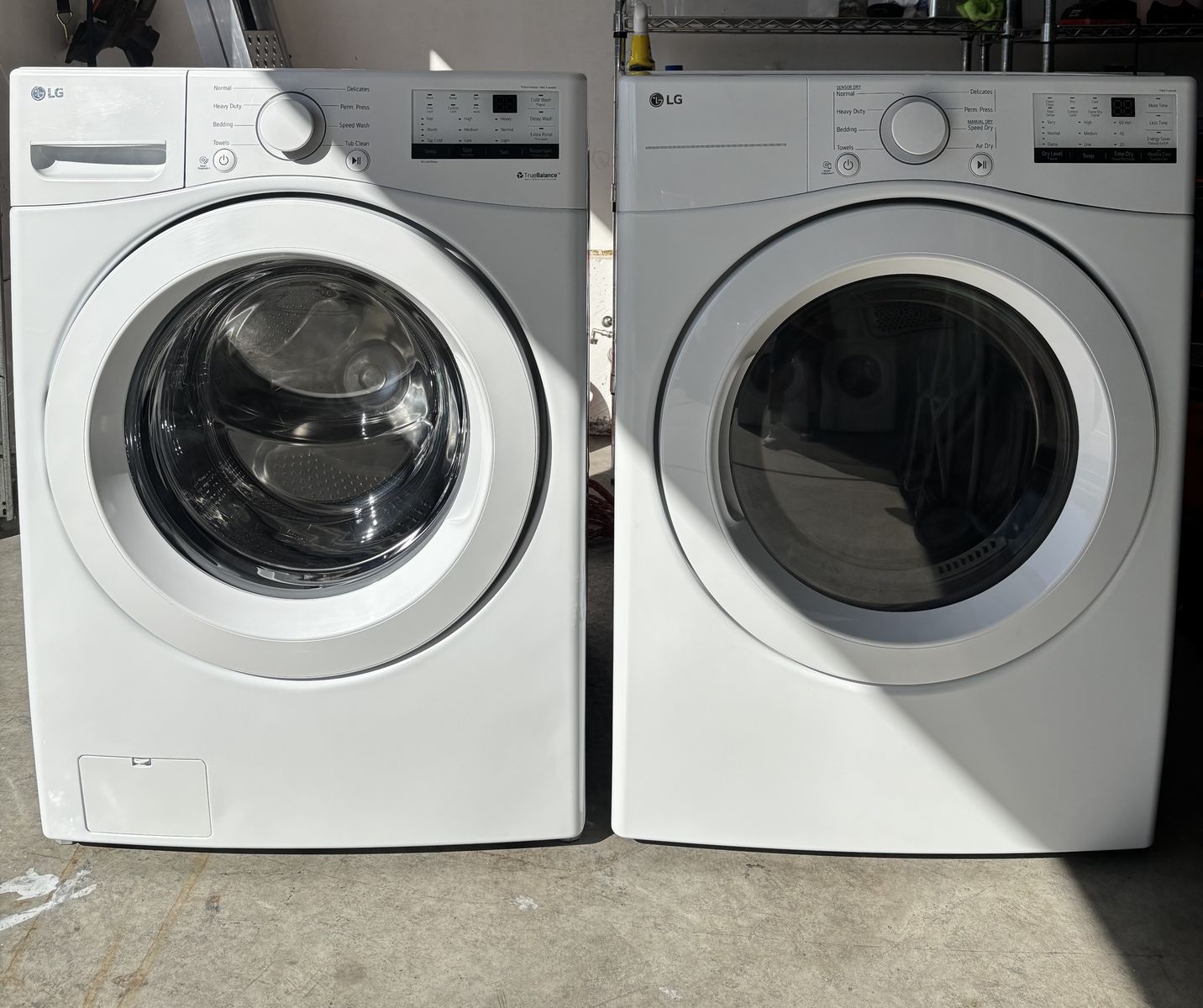 LG Washer & Electric Dryer
