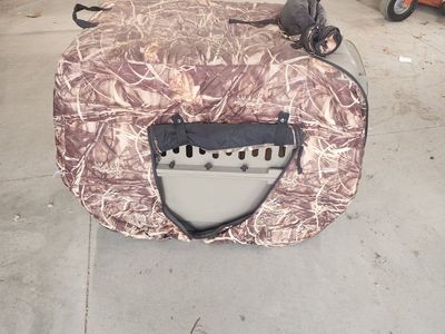 Great Choice Dog Kennel Plastic Crate with Insulated Camo Cover
