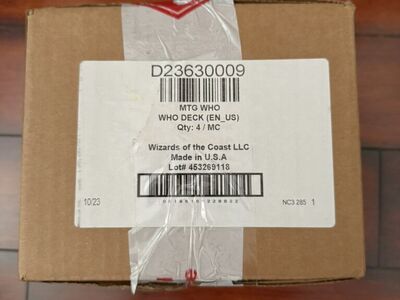 MTG Magic The Gathering Doctor Who Commander Decks