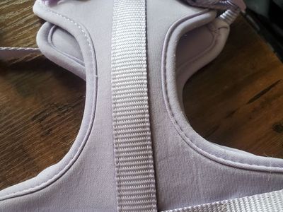 1 New Sz Sm. Harness & 1 New Collar Bandana; fcfs