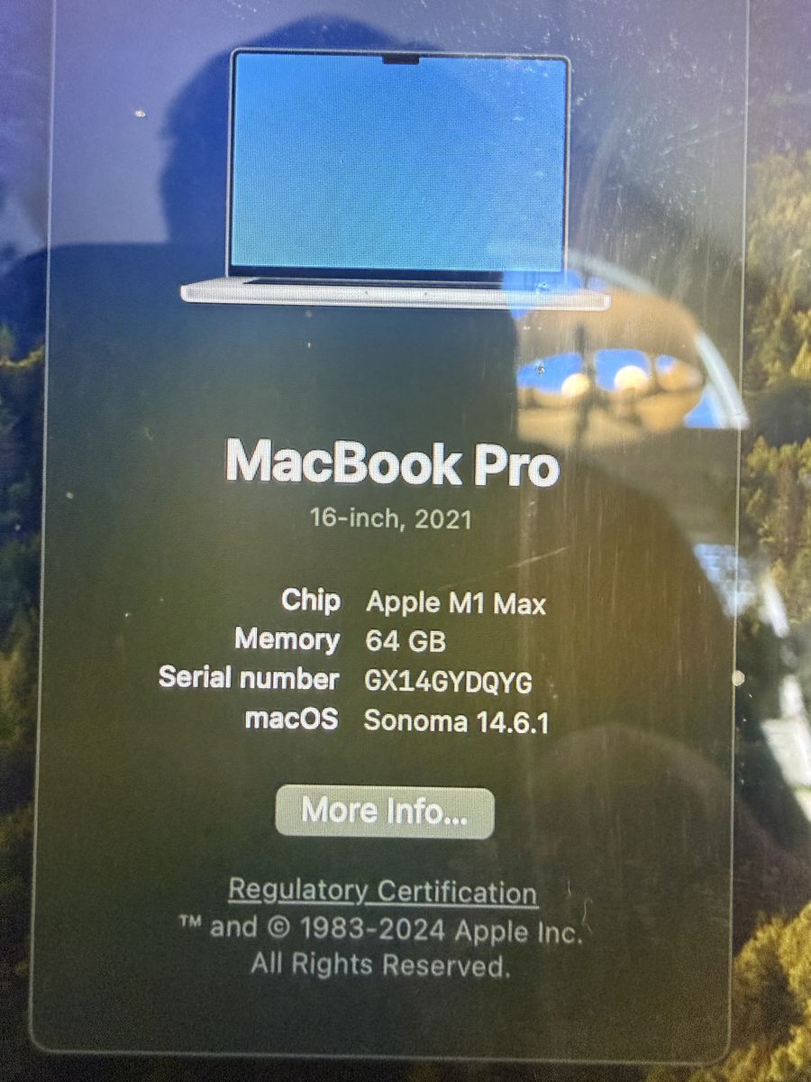 2021 16 Inch Macbook Pro (powerful)