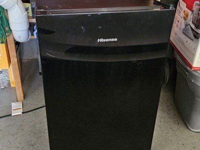 FREE Hisense Black Compact Mini Refrigerator (doesn't get cold)